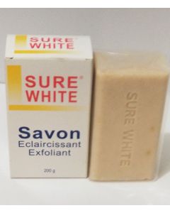 Sure White Lightening and Exfoliating Soap 200g