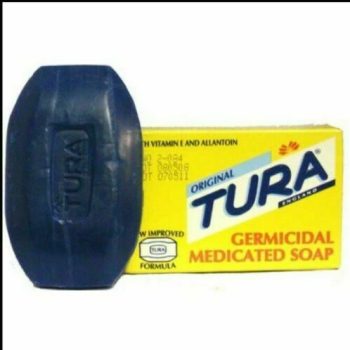 Tura Original Germicidal Medicated Wash Shower Cleanse Tone Skin Body Soap