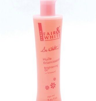 Fair and White So White Hydroquinone Free Brightening Body Oil 250ml