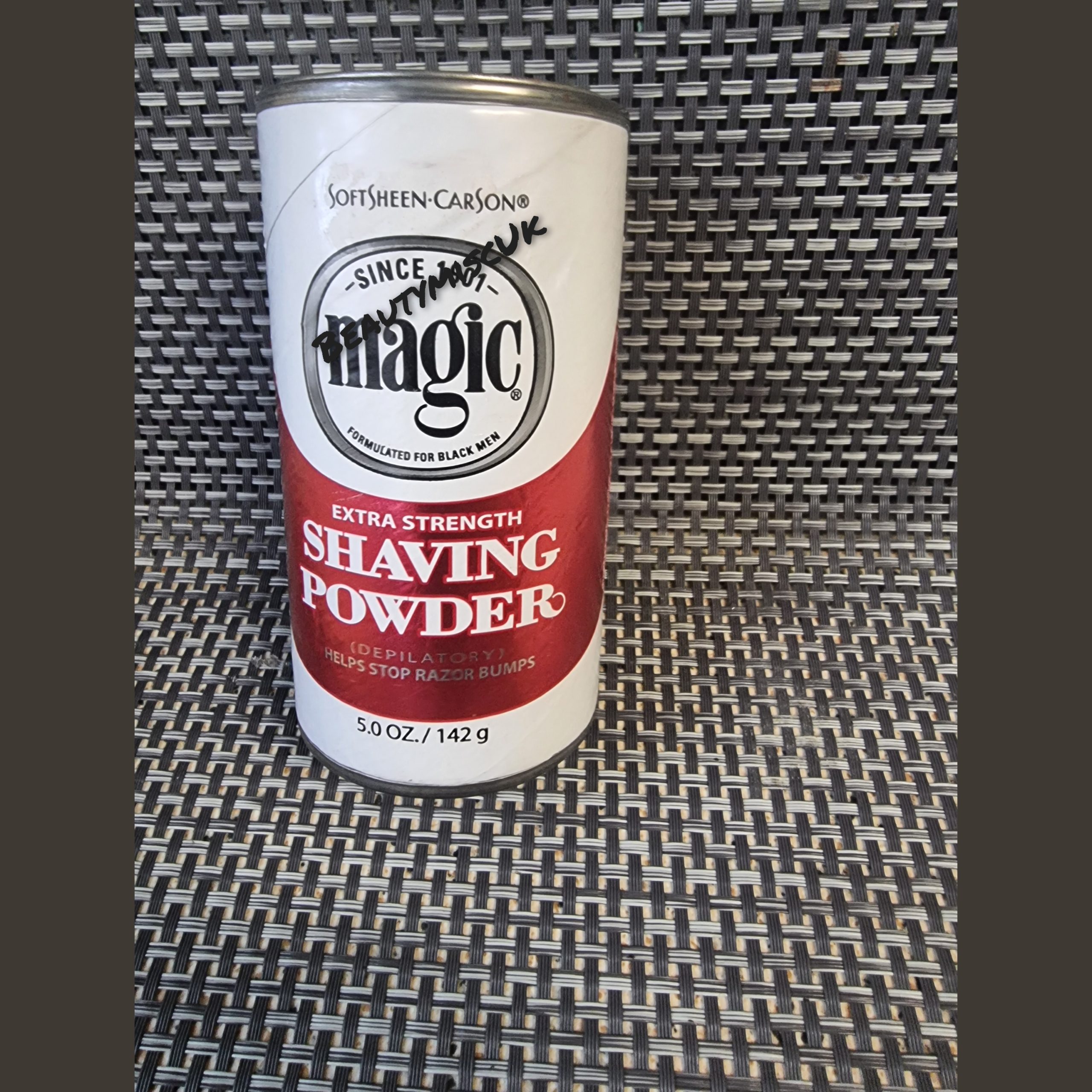 Magic Red Shaving Powder 5.0 oz. Extra Strength Depilatory USA