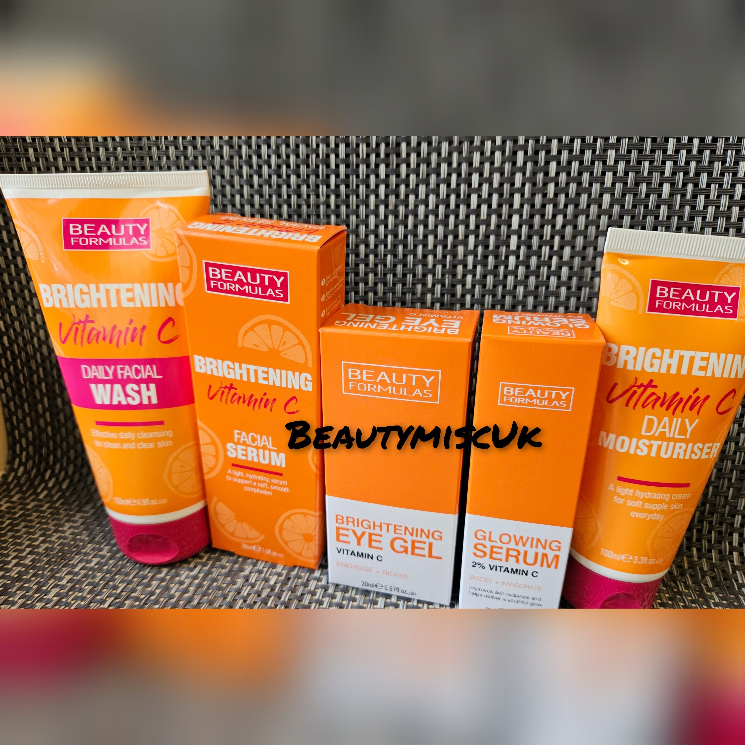 Beauty Formulas complete face Glow Bundle set